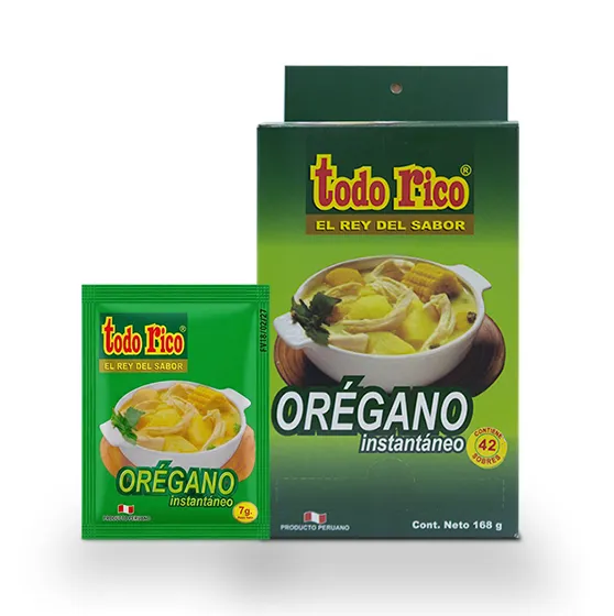 oregano instantáneo